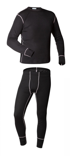 WD Funktionsunterwäsche-Set elysee schwarz Gr.S